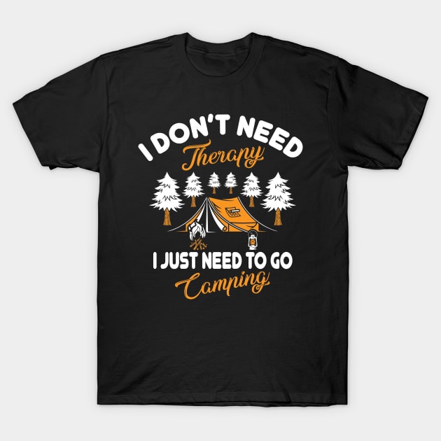 camping legend since forever T-Shirt by TEEPHILIC